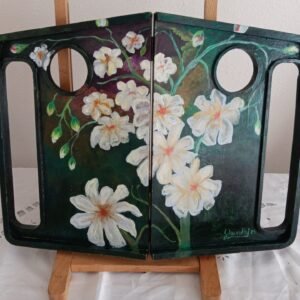 Paints, Wood folding Tray.  16x 21 inches