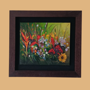 The beauty nature by Ghandhi - 16x20 " Acrylic on canvas - framed