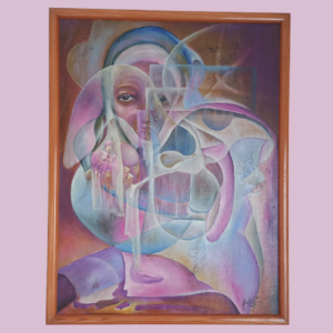 Ascension 20x24" by Jean Baptiste, oil on canvas