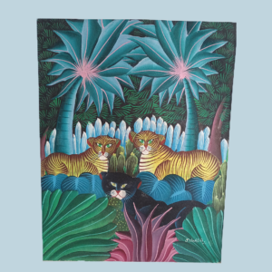 Jungle 12x16" by Jackson Charlot, oil on canvas, unframed