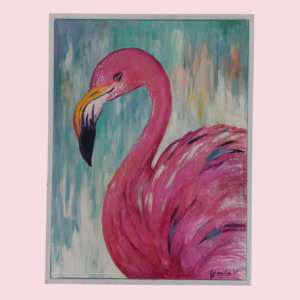 The Florida 18x24inches, by Ghandhi, oil on canvas, framed