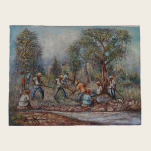 The Harvesting 30×40" , by Jean Madsen Gilles. Oil on canvas unframed
