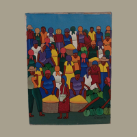 12x16inches. By Simon .victor.Unframed. oil on Canvas.150.00�